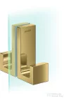 Hansgrohe AXOR UNIVERSAL RECTANGULAR zuhanyajtó fogantyú,polírozott arany hatású 42639990
