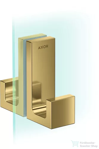 Hansgrohe AXOR UNIVERSAL RECTANGULAR zuhanyajtó fogantyú,polírozott arany hatású 42639990