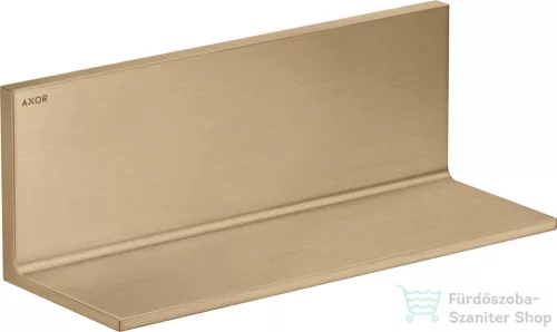 Hansgrohe AXOR UNIVERSAL RECTANGULAR 30 cm-es polc,szálcsiszolt bronz 42644140