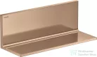 Hansgrohe AXOR UNIVERSAL RECTANGULAR 30 cm-es polc,polírozott vörös arany hatású 42644300