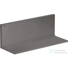   Hansgrohe AXOR UNIVERSAL RECTANGULAR 30 cm-es polc,szálcsiszolt fekete króm 42644340