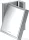 Hansgrohe AXOR UNIVERSAL AXOR UNIVERSAL RECTANGULAR kozmetikai tükör 1,7x nagyítással,króm 42649000