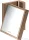 Hansgrohe AXOR UNIVERSAL RECTANGULAR kozmetikai tükör 1,7x nagyítással,polírozott vörös arany hatású 42649300