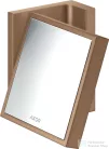Hansgrohe AXOR UNIVERSAL RECTANGULAR kozmetikai tükör 1,7x nagyítással,szálcsiszolt vörös arany hatású 42649310