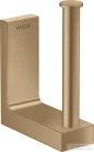 Hansgrohe AXOR UNIVERSAL RECTANGULAR pót wc papír tartó,szálcsiszolt bronz 42654140
