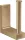 Hansgrohe AXOR UNIVERSAL RECTANGULAR pót wc papír tartó,szálcsiszolt bronz 42654140