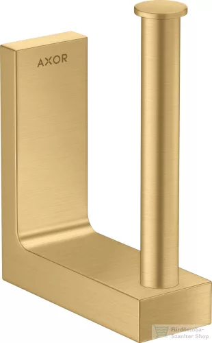 Hansgrohe AXOR UNIVERSAL RECTANGULAR pót wc papír tartó,szálcsiszolt arany hatású 42654250