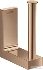 Hansgrohe AXOR UNIVERSAL RECTANGULAR pót wc papír tartó,Polírozott vörös arany hatású 42654300