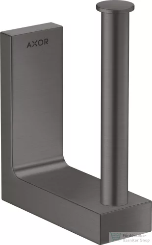 Hansgrohe AXOR UNIVERSAL RECTANGULAR pót wc papír tartó,szálcsiszolt fekete króm 42654340