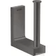 Hansgrohe AXOR UNIVERSAL RECTANGULAR pót wc papír tartó,szálcsiszolt fekete króm 42654340
