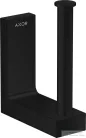 Hansgrohe AXOR UNIVERSAL RECTANGULAR pót wc papír tartó,matt fekete 42654670