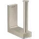 Hansgrohe AXOR UNIVERSAL RECTANGULAR pót wc papír tartó,szálcsiszolt nikkel 42654820