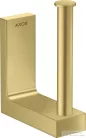 Hansgrohe AXOR UNIVERSAL RECTANGULAR pót wc papír tartó,Szálcsiszolt sárgaréz hatású 42654950