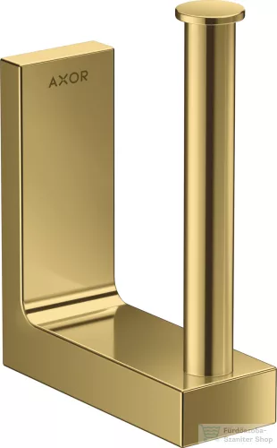 Hansgrohe AXOR UNIVERSAL RECTANGULAR pót wc papír tartó,polírozott arany hatású 42654990