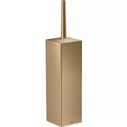   Hansgrohe AXOR UNIVERSAL RECTANGULAR fali wc kefe tartó,szálcsiszolt bronz 42655140