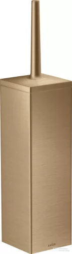 Hansgrohe AXOR UNIVERSAL RECTANGULAR fali wc kefe tartó,szálcsiszolt bronz 42655140