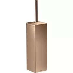   Hansgrohe AXOR UNIVERSAL RECTANGULAR fali wc kefe tartó,polírozott vörös arany hatású 42655300