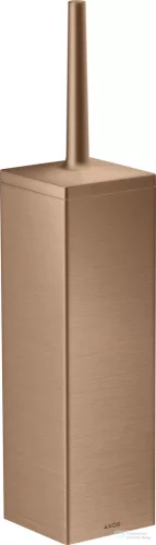 Hansgrohe AXOR UNIVERSAL RECTANGULAR fali wc kefe tartó,szálcsiszolt vörös arany hatású 42655310