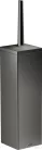 Hansgrohe AXOR UNIVERSAL RECTANGULAR fali wc kefe tartó,polírozott fekete króm 42655330