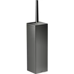  Hansgrohe AXOR UNIVERSAL RECTANGULAR fali wc kefe tartó,polírozott fekete króm 42655330
