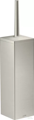 Hansgrohe AXOR UNIVERSAL RECTANGULAR fali wc kefe tartó,rozsdamentes acél hatású 42655800
