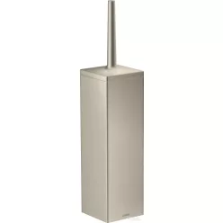   Hansgrohe AXOR UNIVERSAL RECTANGULAR fali wc kefe tartó,szálcsiszolt nikkel 42655820