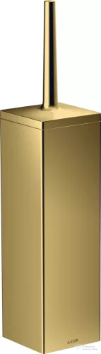 Hansgrohe AXOR UNIVERSAL RECTANGULAR fali wc kefe tartó,polírozott arany hatású 42655990