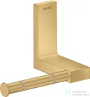 Hansgrohe AXOR UNIVERSAL RECTANGULAR wc papír tartó,szálcsiszolt arany hatású 42656250