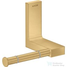   Hansgrohe AXOR UNIVERSAL RECTANGULAR wc papír tartó,szálcsiszolt arany hatású 42656250