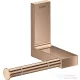 Hansgrohe AXOR UNIVERSAL RECTANGULAR wc papír tartó,polírozott vörös arany hatású 42656300