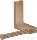 Hansgrohe AXOR UNIVERSAL RECTANGULAR wc papír tartó,szálcsiszolt vörös arany hatású 42656310