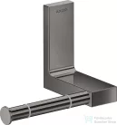 Hansgrohe AXOR UNIVERSAL RECTANGULAR wc papír tartó,polírozott fekete króm 42656330