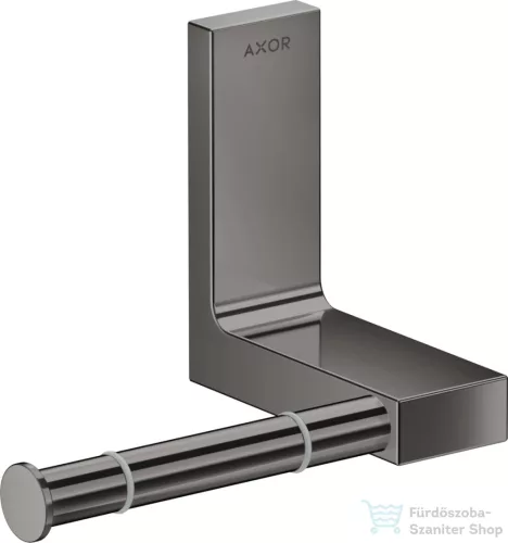 Hansgrohe AXOR UNIVERSAL RECTANGULAR wc papír tartó,polírozott fekete króm 42656330