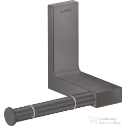   Hansgrohe AXOR UNIVERSAL RECTANGULAR wc papír tartó,szálcsiszolt fekete króm 42656340