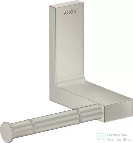 Hansgrohe AXOR UNIVERSAL RECTANGULAR wc papír tartó,rozsdamentes acél hatású 42656800