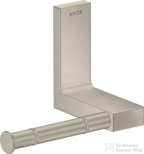 Hansgrohe AXOR UNIVERSAL RECTANGULAR wc papír tartó,szálcsiszolt nikkel 42656820