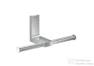 Hansgrohe AXOR UNIVERSAL RECTANGULAR dupla wc papír tartó,króm 42657000