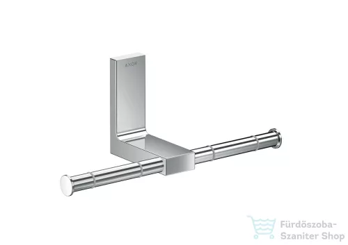 Hansgrohe AXOR UNIVERSAL RECTANGULAR dupla wc papír tartó,króm 42657000