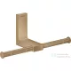Hansgrohe AXOR UNIVERSAL RECTANGULAR dupla wc papír tartó,szálcsiszolt bronz 42657140