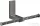 Hansgrohe AXOR UNIVERSAL RECTANGULAR dupla wc papír tartó,polírozott fekete króm 42657330