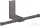 Hansgrohe AXOR UNIVERSAL RECTANGULAR dupla wc papír tartó,szálcsiszolt fekete króm 42657340