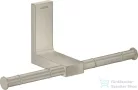 Hansgrohe AXOR UNIVERSAL RECTANGULAR dupla wc papír tartó,szálcsiszolt nikkel 42657820