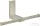 Hansgrohe AXOR UNIVERSAL RECTANGULAR dupla wc papír tartó,szálcsiszolt nikkel 42657820