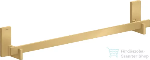 Hansgrohe AXOR UNIVERSAL RECTANGULAR 64 cm-es törölközőtartó,szálcsiszolt arany hatású 42661250