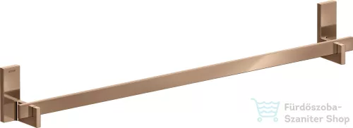 Hansgrohe AXOR UNIVERSAL RECTANGULAR 84 cm-es törölközőtartó,polírozott vörös arany hatású 42683300