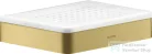 Hansgrohe AXOR UNIVERSAL SOFTSQUARE fali szappantartó,szálcsiszolt sárgaréz hatású 42803950