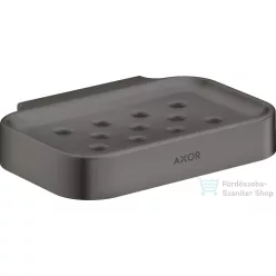   Hansgrohe AXOR UNIVERSAL CIRCULAR fali szappantartó,szálcsiszolt fekete króm 42805340