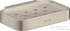 Hansgrohe AXOR UNIVERSAL CIRCULAR fali szappantartó,szálcsiszolt nikkel 42805820