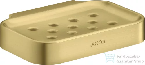Hansgrohe AXOR UNIVERSAL CIRCULAR fali szappantartó,szálcsiszolt sárgaréz hatású 42805950