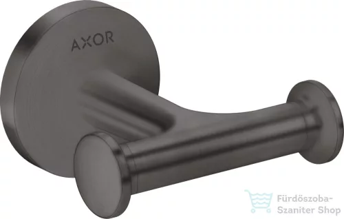 Hansgrohe AXOR UNIVERSAL CIRCULAR dupla akasztó,szálcsiszolt fekete króm 42812340